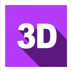 3D hatású matricák