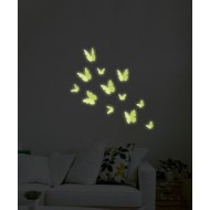 3D Foszforeszkáló pillangó csomag