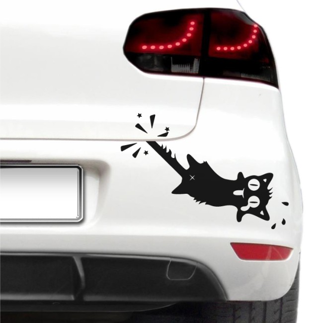 Autós matrica -  Potyautas cica