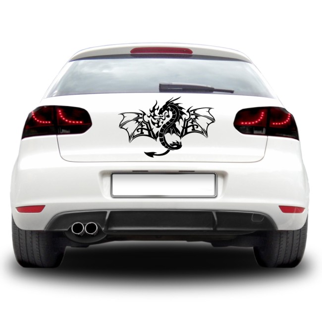 Autós matrica - Sárkány