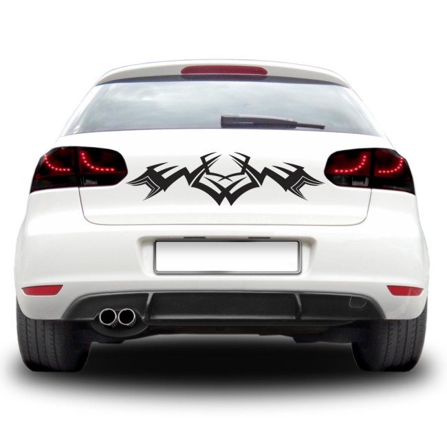 Autós matrica - Tribal villám