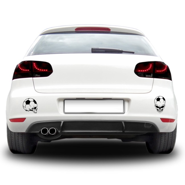 Autós matrica - Koponyák