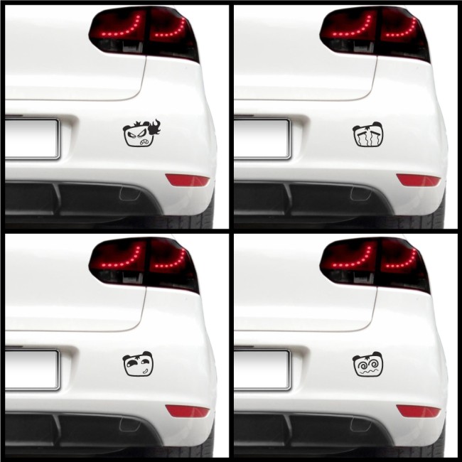 Autós matrica - Hangulatok 4 (csomag)