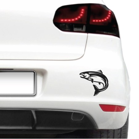 Autós matrica - Pisztráng