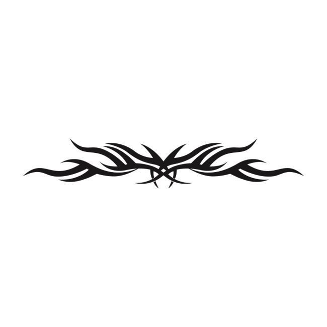 Autós matrica - Tribal láng