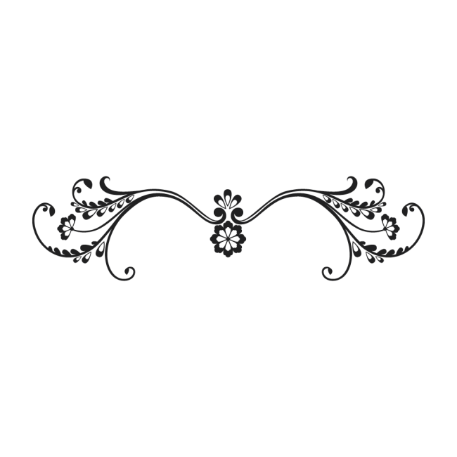 Autós matrica - Apró virágok