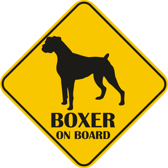 Autós matrica - Boxer