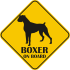 Autós matrica - Boxer