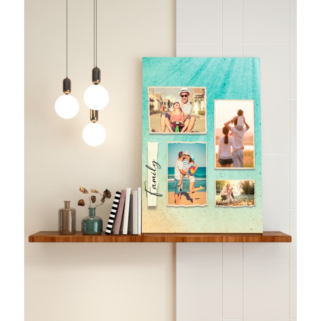 Family - 35x45 cm - Egyedi Vászonkép