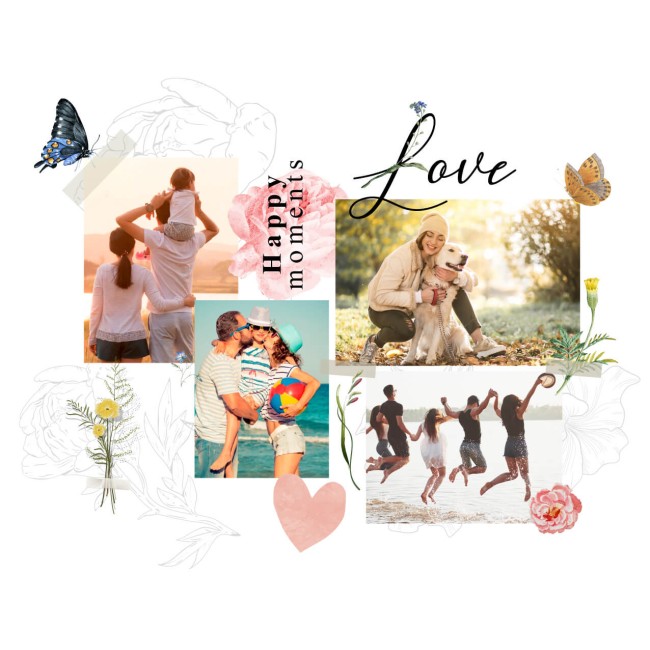 Szerelem - 35x45 cm - Egyedi Vászonkép