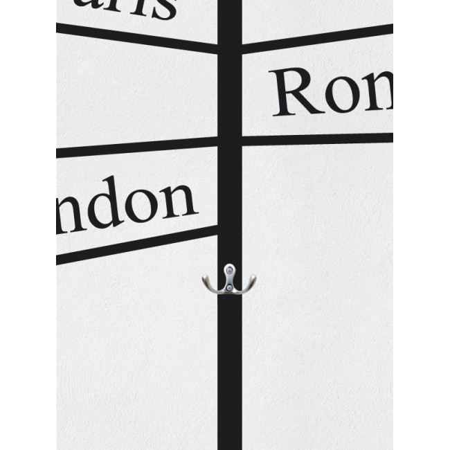 Állófogas falmatrica - Irányjelző