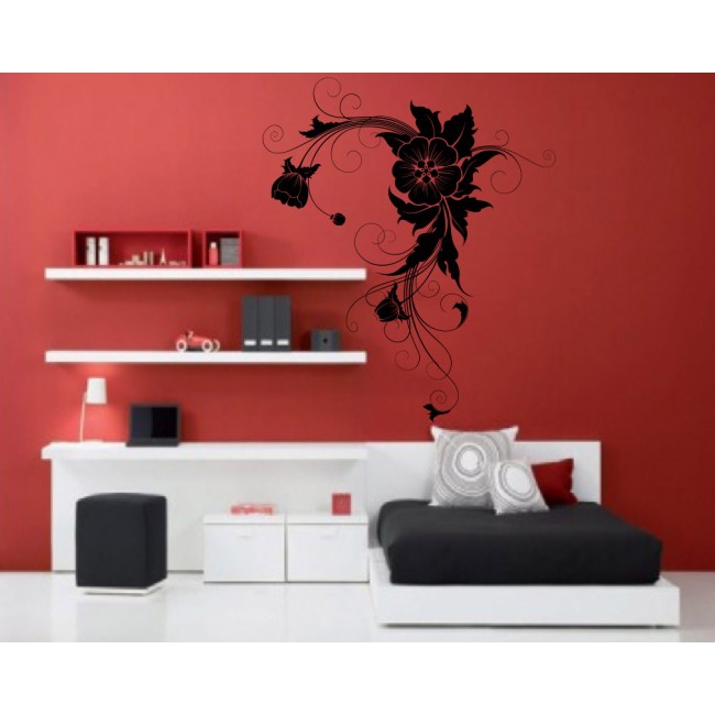 Hawaii virág - Falmatrica / Faltetoválás -