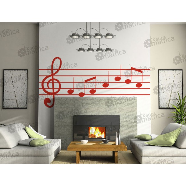 Hangjegyek - Falmatrica / Faltetoválás