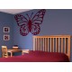 Egyszerű pillangó - Falmatrica / Faltetoválás
