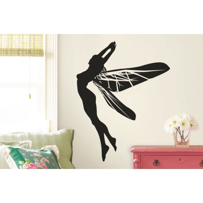 Táncoló tündér - Falmatrica / Faltetoválás