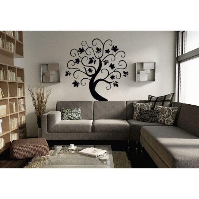 Őszi kép - Falmatrica / Faltetoválás