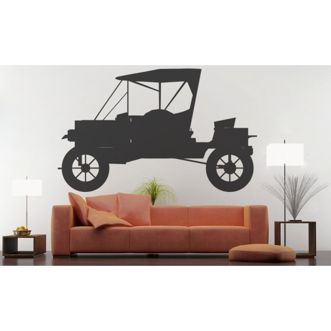 Régi idők gépjárműve - Falmatrica / Faltetoválás