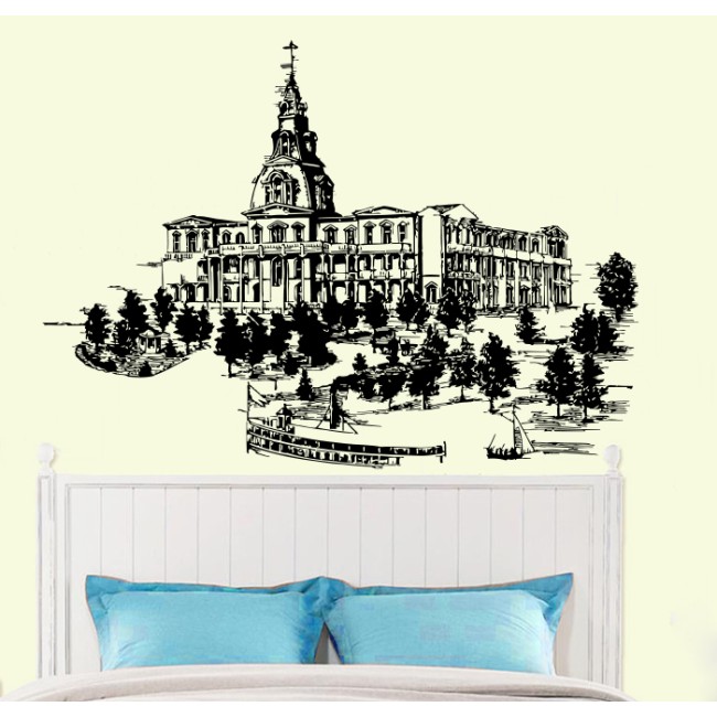 Régi Városkép - Falmatrica / Faltetoválás