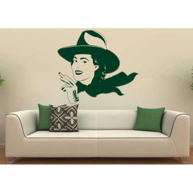 Utazó hölgy - Falmatrica / Faltetoválás