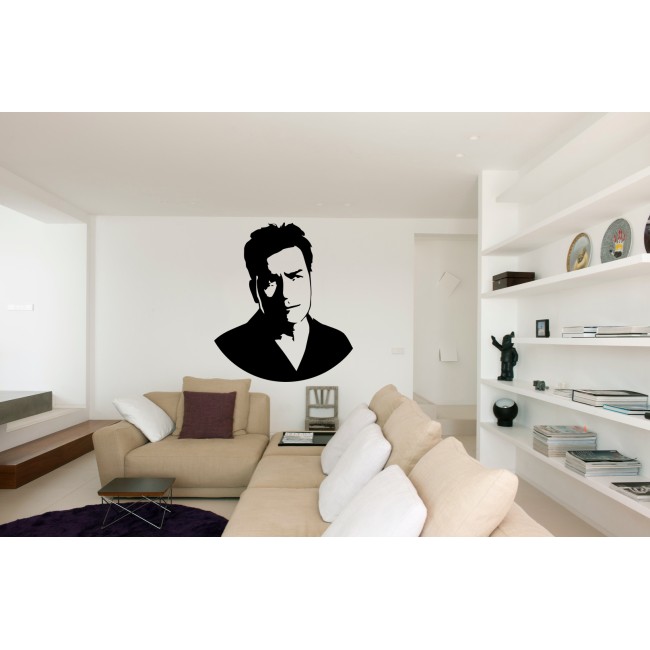 Charlie Sheen - Falmatrica / Faltetoválás