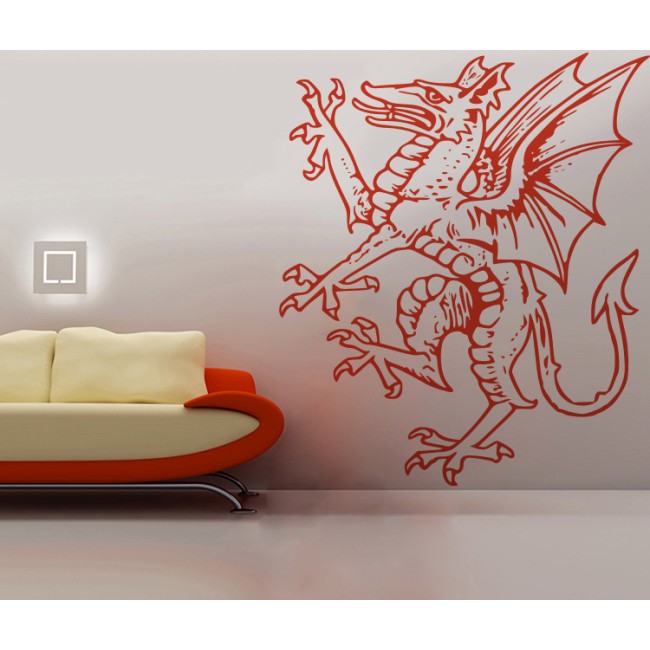 Sárkány - Falmatrica / Faltetoválás