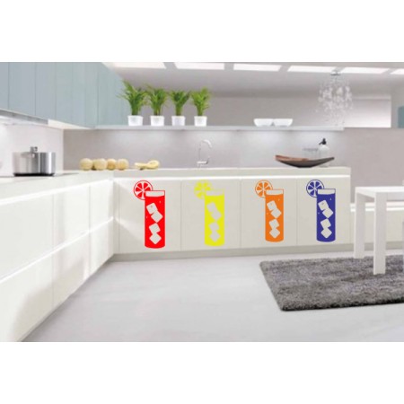 Hűsítő limonádé - Falmatrica / Faltetoválás