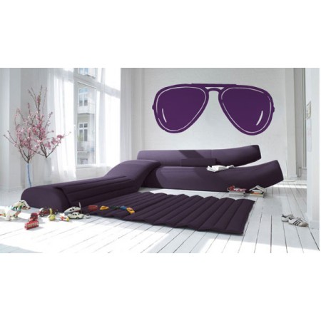 Pilóta szemüveg - Falmatrica / Faltetoválás