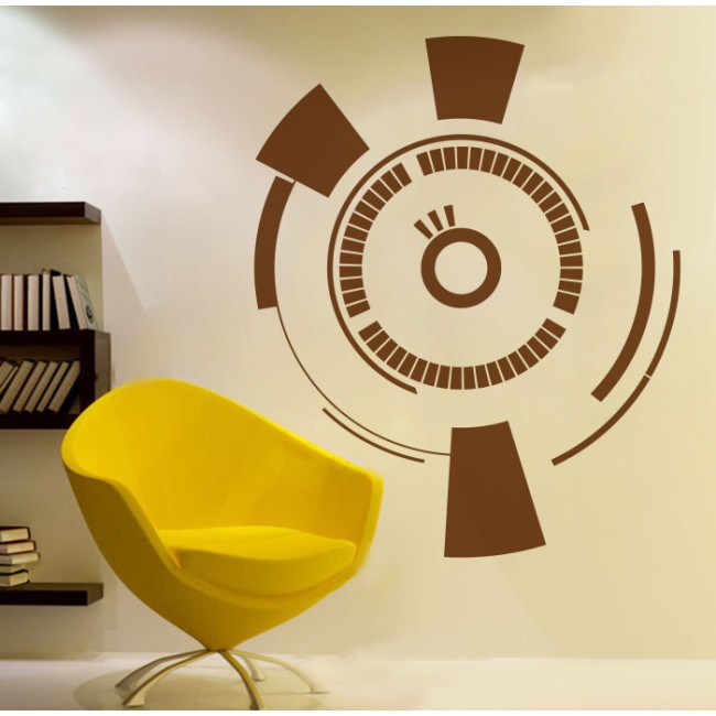 Nonfiguratív minta - Falmatrica / Faltetoválás -