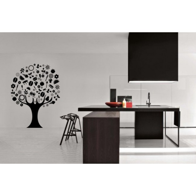 Eledel fa - Falmatrica / Faltetoválás -