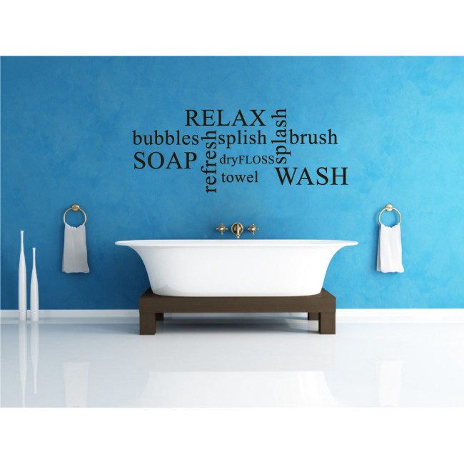 Kellemes fürdőzés - Falmatrica / Faltetoválás -