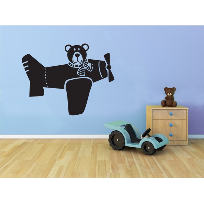 Pilóta maci - Falmatrica / Faltetoválás