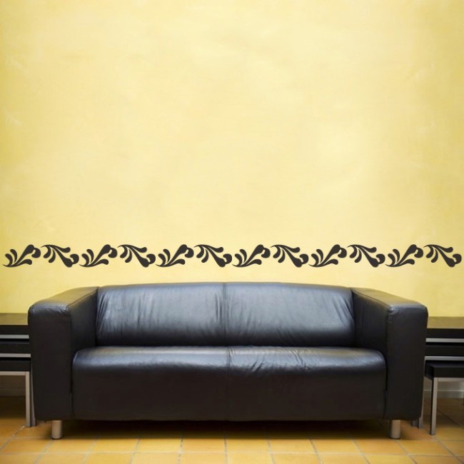 Dekor levelek - Falmatrica / Faltetoválás