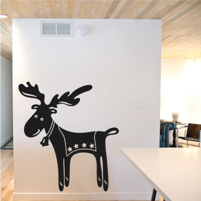 Rudolf a rénszarvas - Falmatrica / Faltetoválás