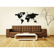 Térkép - Falmatrica / Faltetoválás