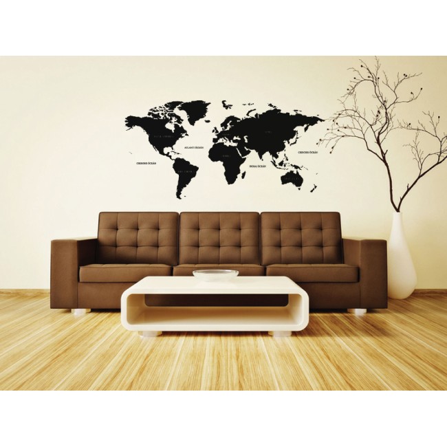 Térkép - Falmatrica / Faltetoválás