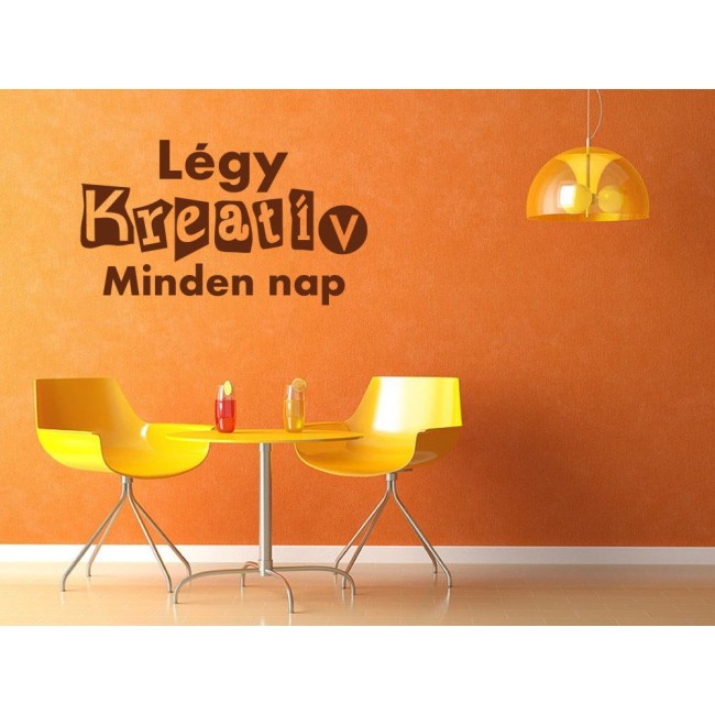 Légy kreatív - Falmatrica / Faltetoválás