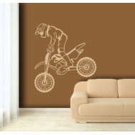 Motocross bajnok - Falmatrica / Faltetoválás