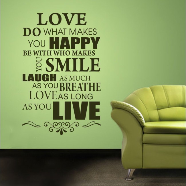 Love as long as you live - Falmatrica / Faltetoválás