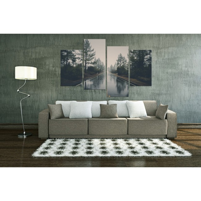 Többrészes vászonkép - Esős idő