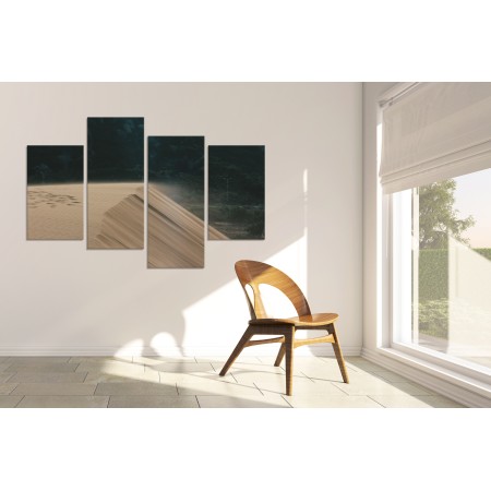 Többrészes vászonkép - Éneklő homok