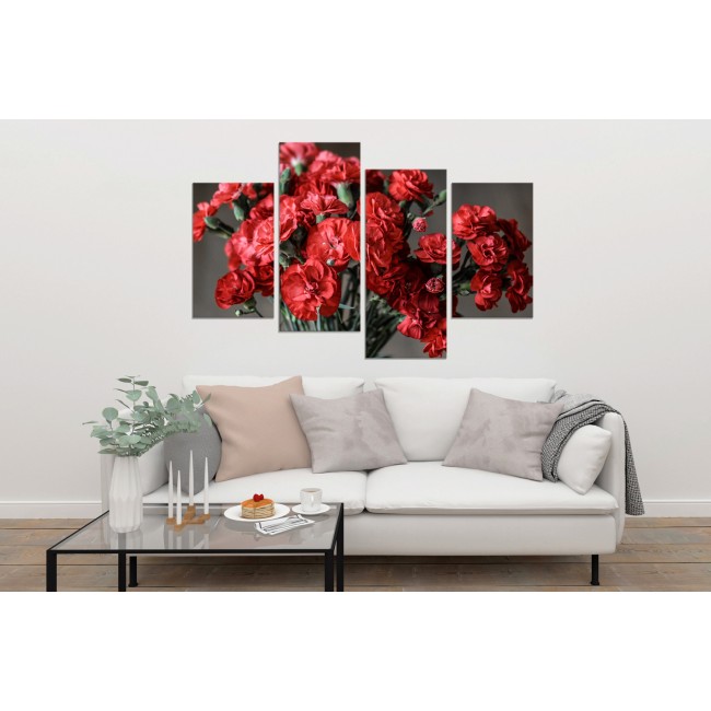 Többrészes vászonkép - Egy csokor szeretet