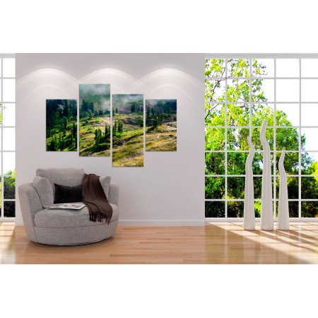 Többrészes vászonkép - A természet lágy ölén