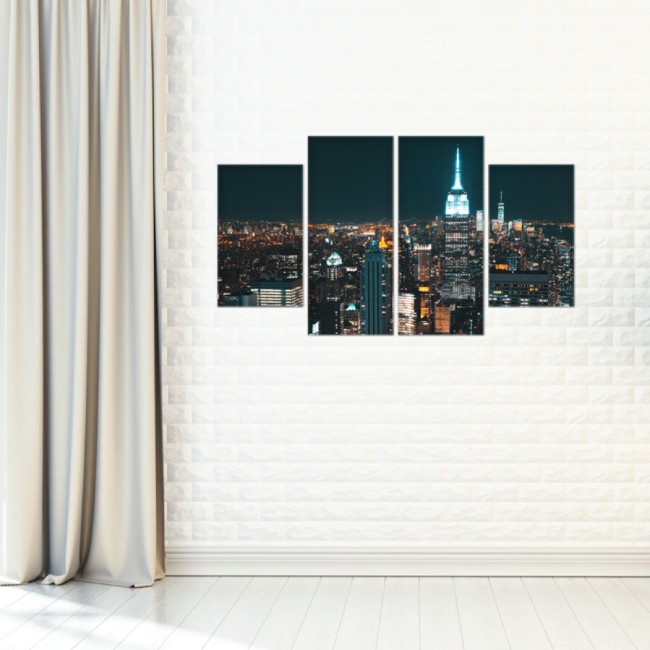 Többrészes vászonkép - Empire State Building