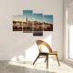 Többrészes vászonkép - Épületek