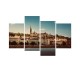 Többrészes vászonkép - Épületek