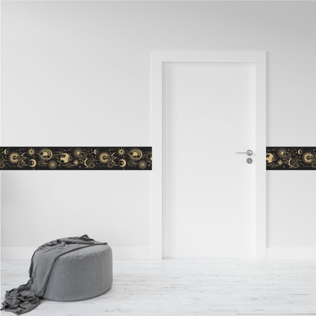 Mystical - Nyomtatott bordűr matrica