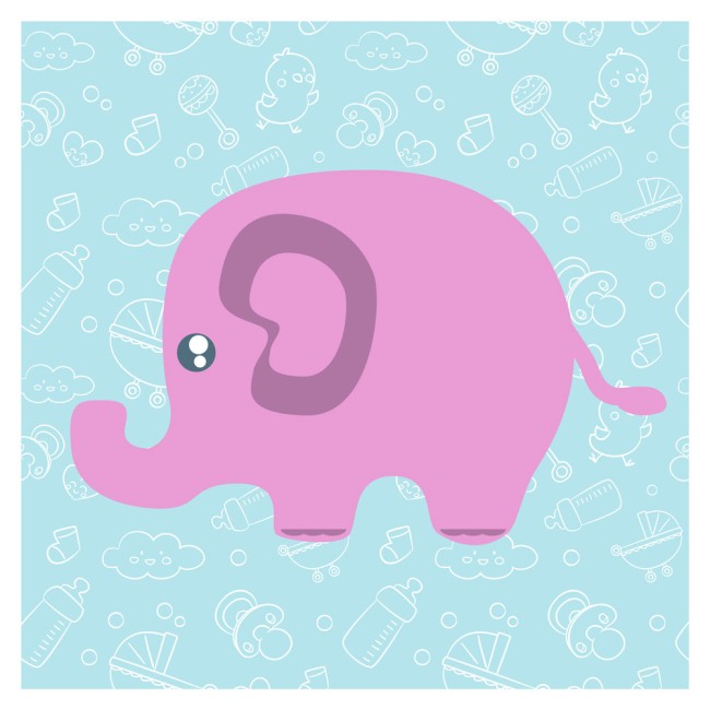 Többrészes vászonkép - Aranyos állatok kisfiúknak