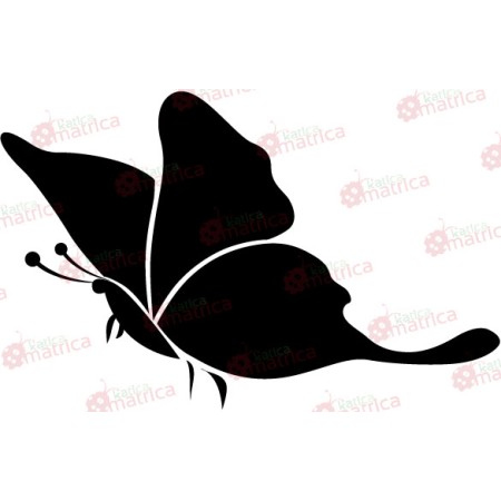 Szép pillangó - Falmatrica / Faltetoválás