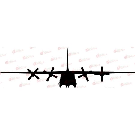 Utasszállító repülő - Falmatrica / Faltetoválás