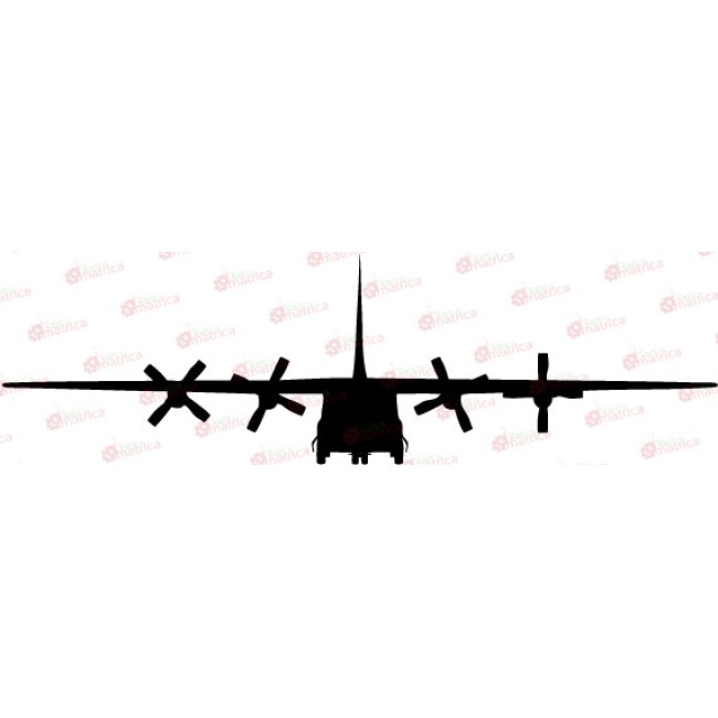 Utasszállító repülő - Falmatrica / Faltetoválás